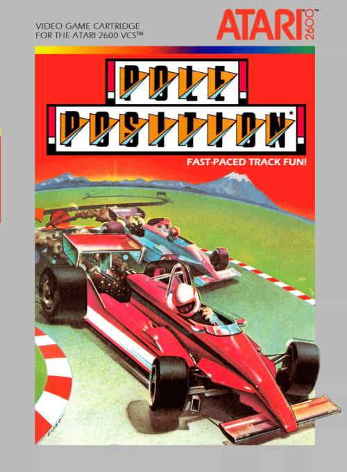 Pole Position box art for Atari 2600